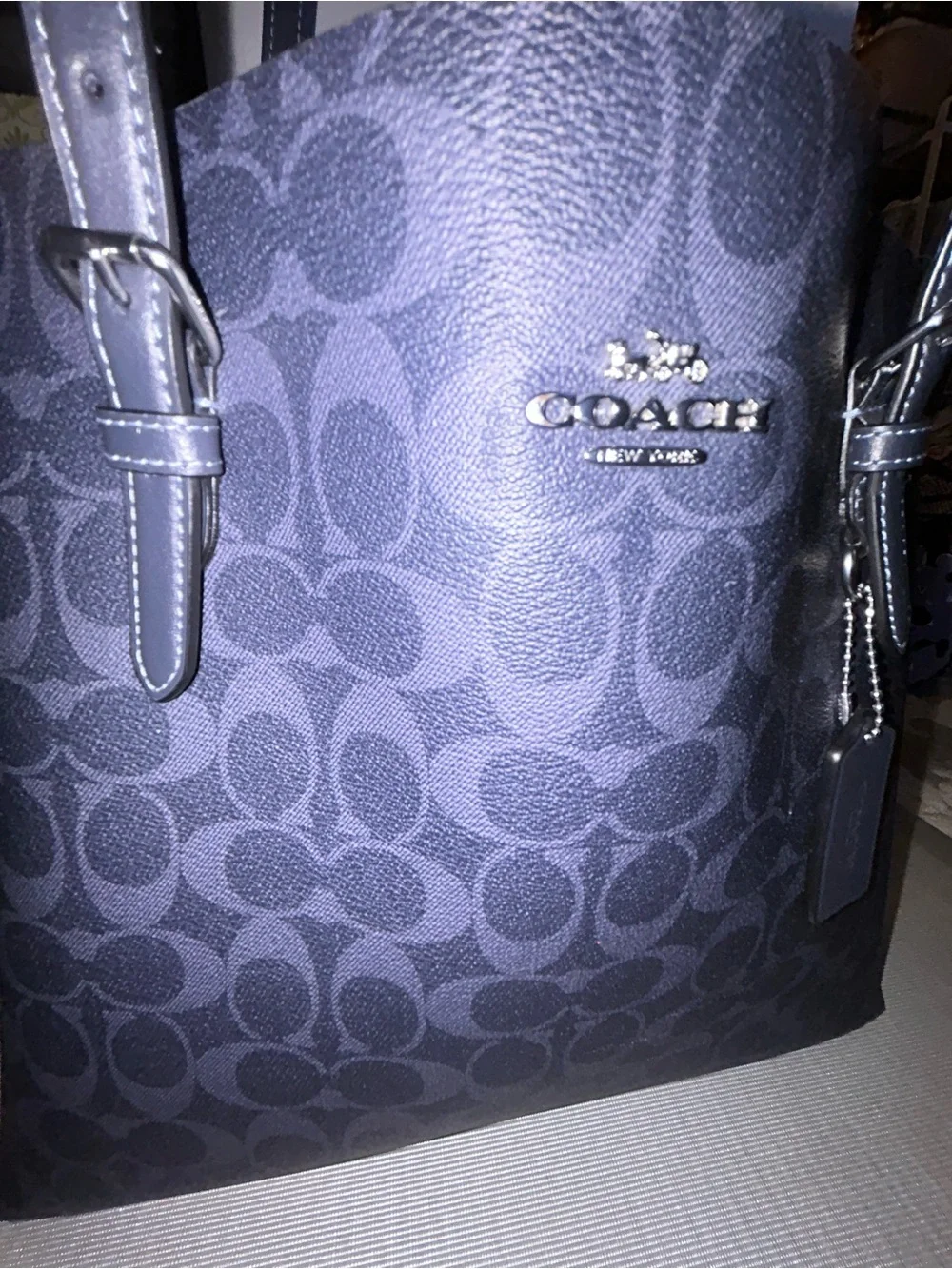 Coach Mollie tote 25 signature